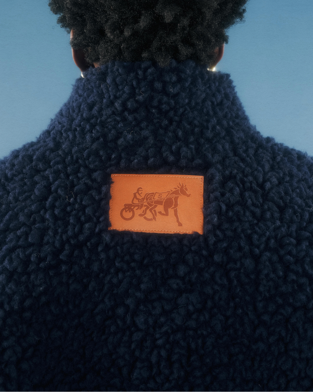 Mock Neck Sherpa Jacket