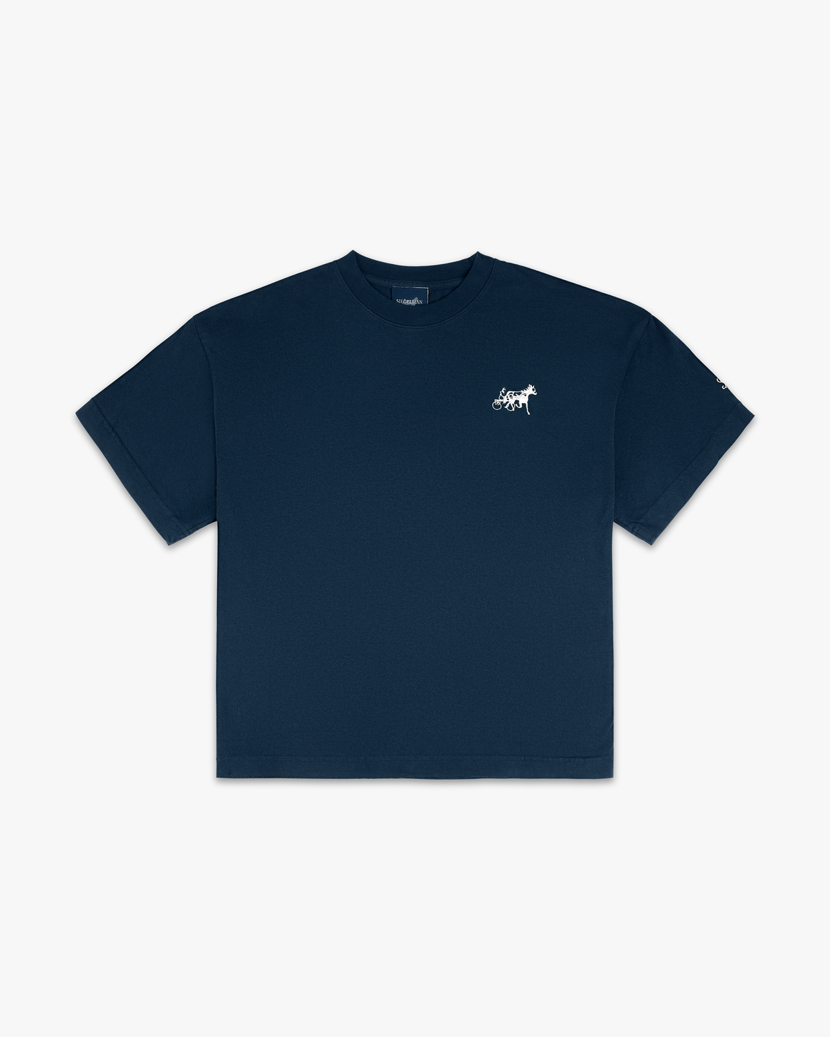Embroidered Boxy Tee