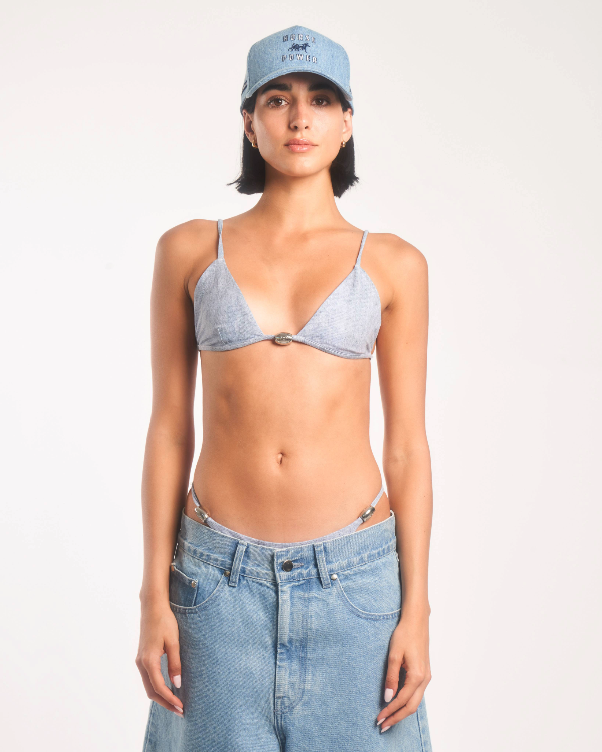 Ford Denim Bikini Top
