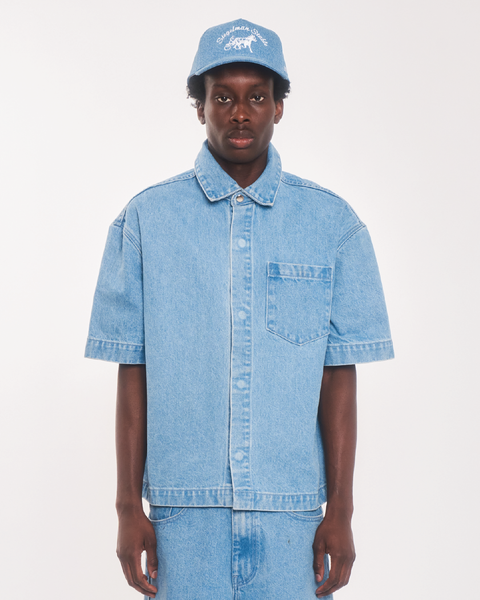 WIND AND SEA BALLOON DENIM SHIRT Mサイズ Made in Tomboy Claire Denim Shirt with Balloon Sleeve | Shopbop