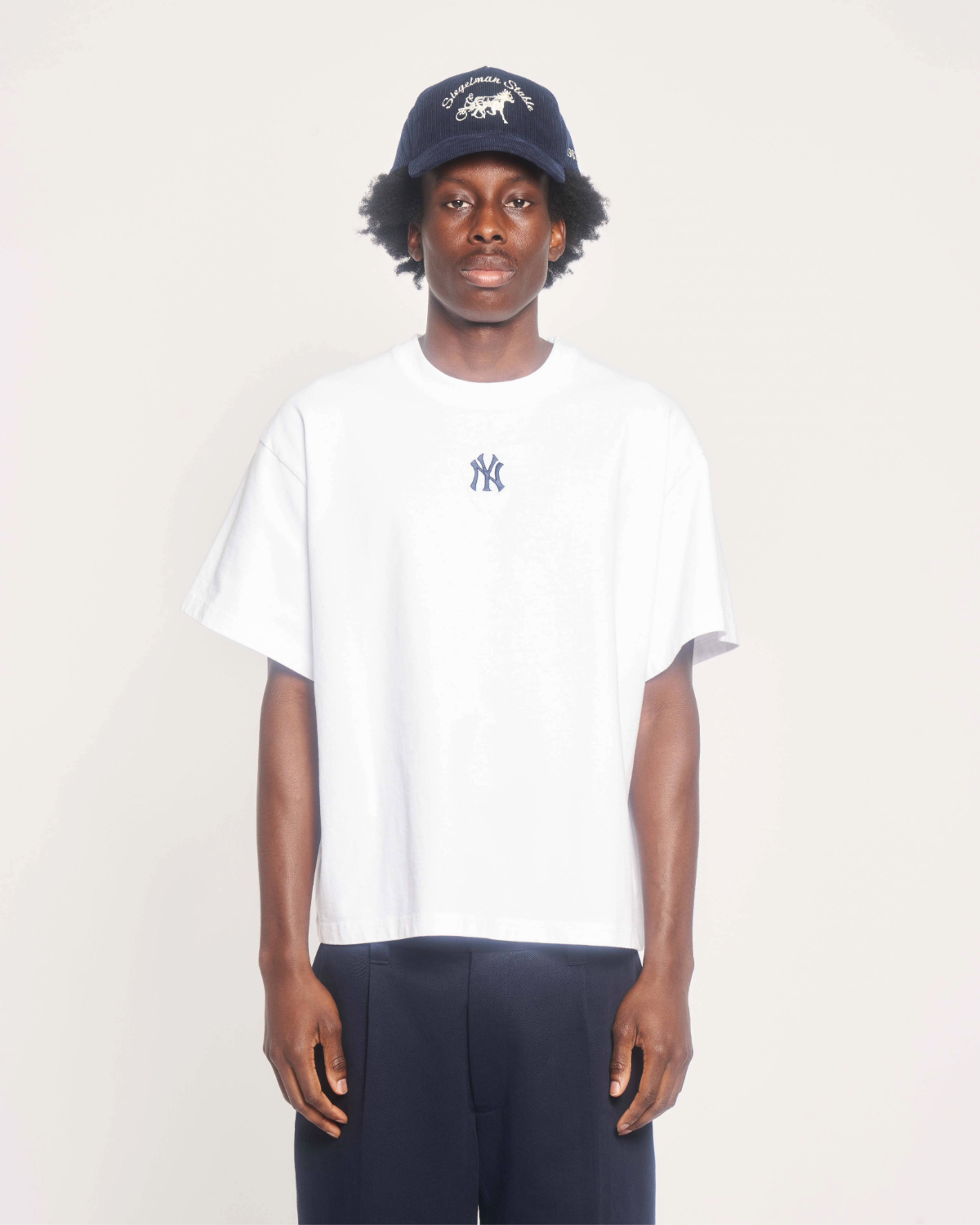 Siegelman Stable x New York Yankees x New Era Crop Tee