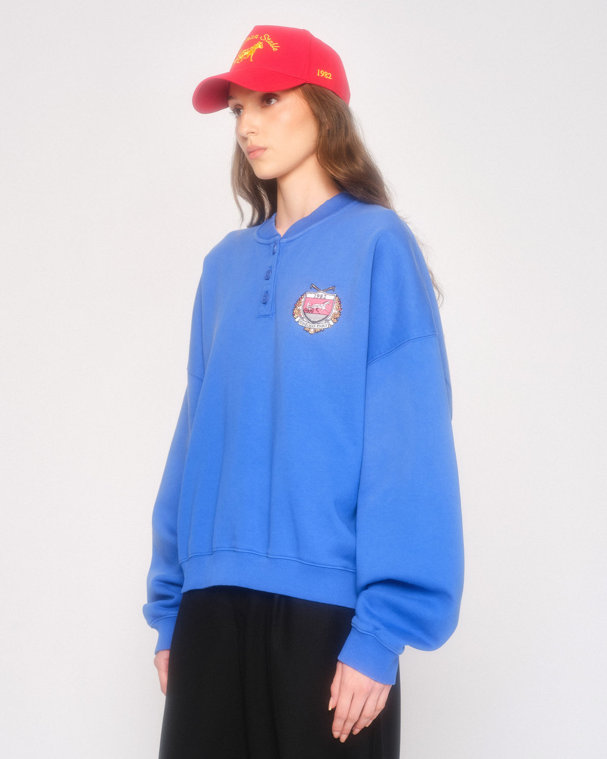 Henley Sweatshirt