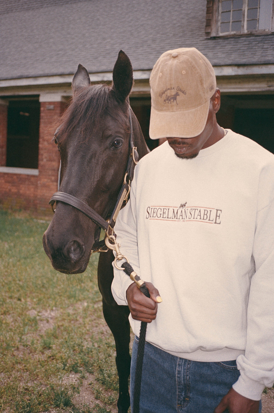 Embroidered Stable Crew