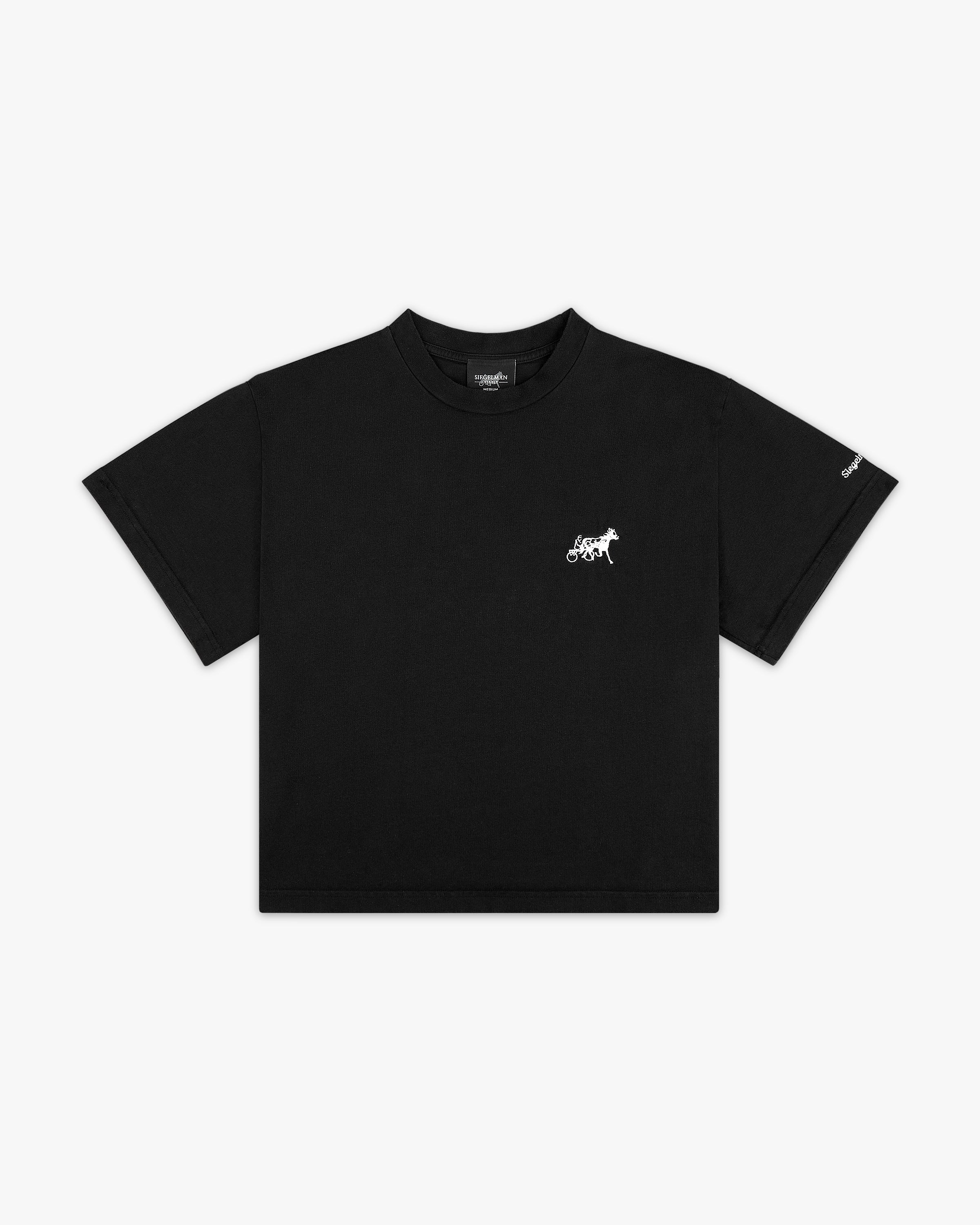 Embroidered Crop Tee