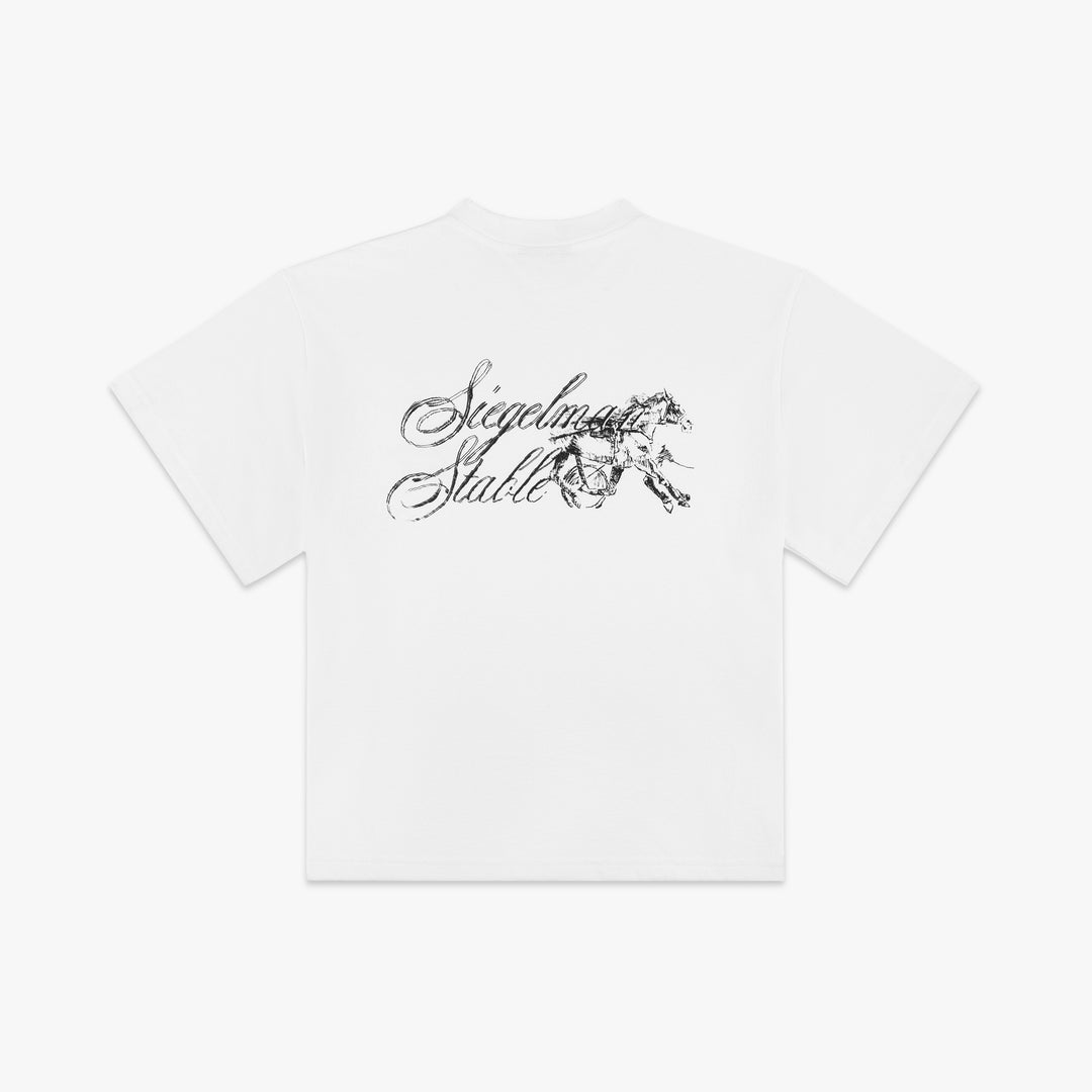 Siegelman Stable Printed Crop Graphic Tee