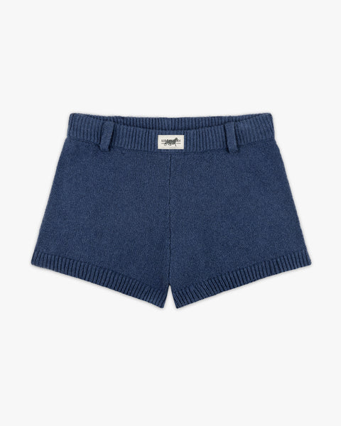 パンツ THEREDTHREAD S gather knit shorts Knit Shorts