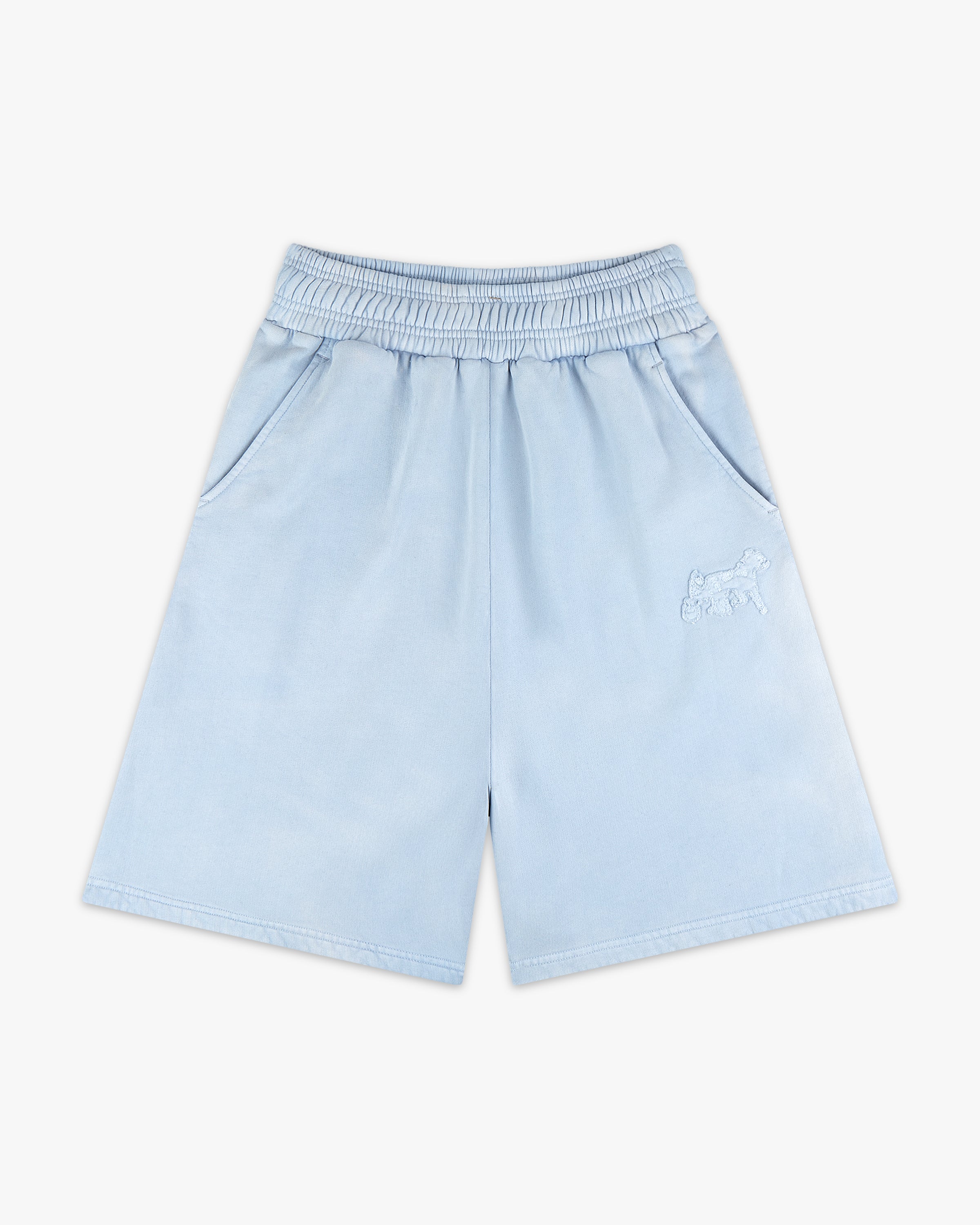 ショートパンツ FCRB 24SS EMBLEM SWEAT SHORTS LIGHT BLUE Emblem Oversized Sweatshort