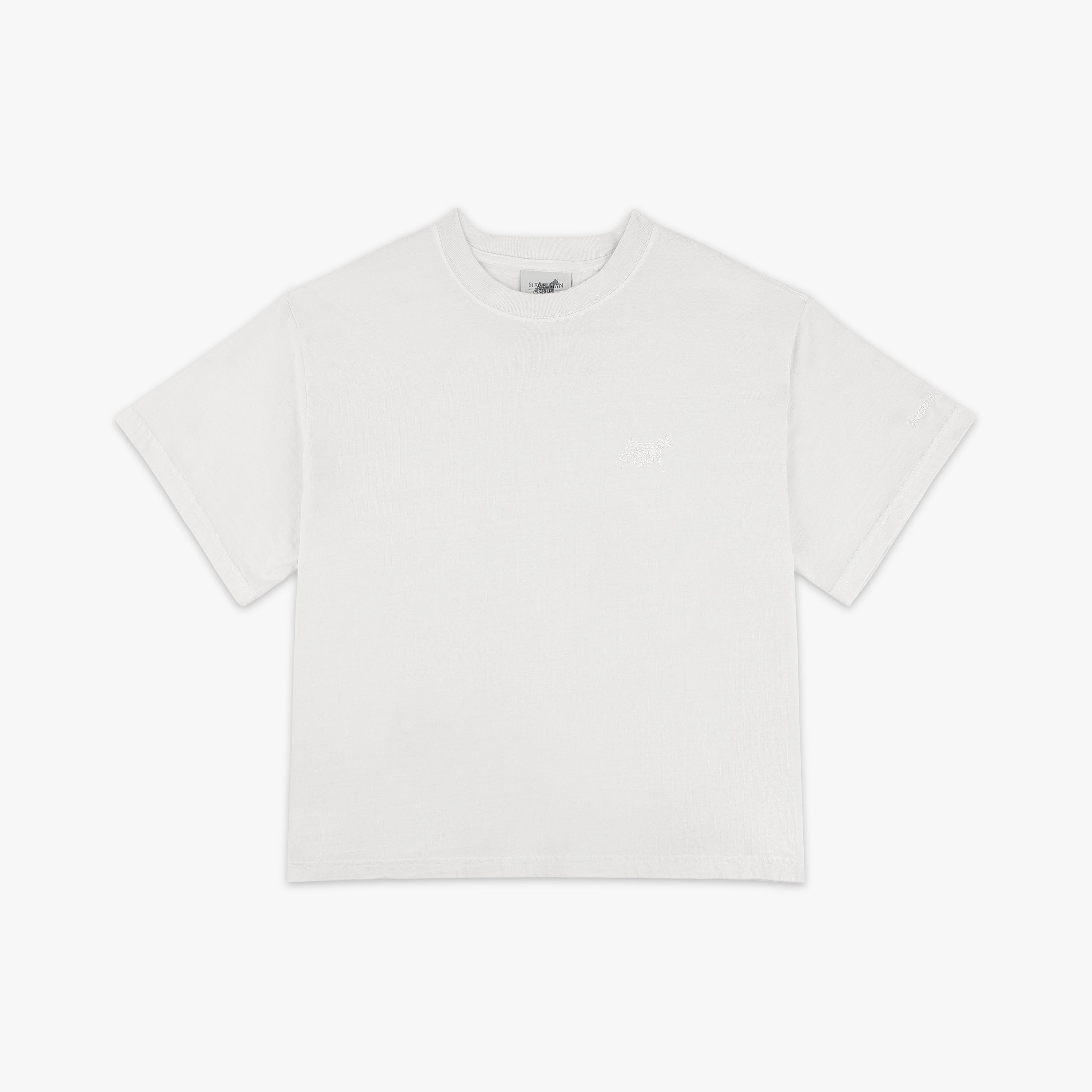 Embroidered Crop Tee