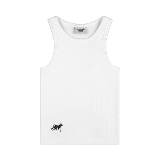 Siegelman Stable Embroidered Tank